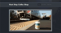 Desktop Screenshot of nextstopcoffeeshop.com