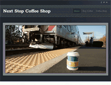 Tablet Screenshot of nextstopcoffeeshop.com